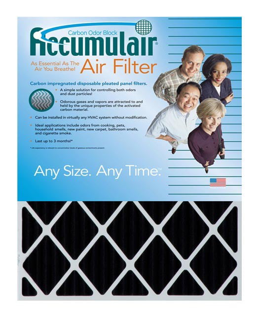 Accumulair Platinum 17x17x1 MERV 11 Air Filters (6 Pack 