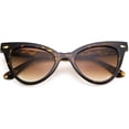 thumbnail image 3 of FEISEDY Cat Eye Sunglasses Fashion Sunglasses Trend Glasses for Men and Women B2563, 3 of 13