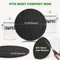 thumbnail image 3 of 10Pcs Charcoal Filter for Compost Bucket 6.7 Inch Kitchen Activated Carbon Compost Bin Filter Repla, 3 of 5
