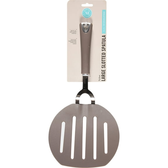 Martha Stewart Slotted Spatula, Taupe