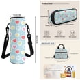 thumbnail image 7 of KUIFORTI Apple Print Kids Backpack Set 4Pcs with Lunch Box Pencil Pouch Water Bottle Sleeve for Teens Elementary Middle School Back to School Gifts, 7 of 7