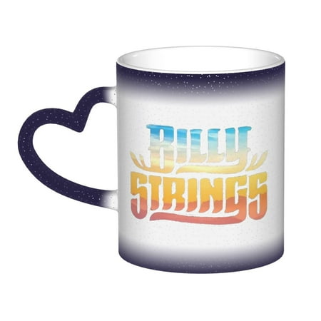 

Billy Strings Ceramic Mug For Men And Women Cute Coffee Water Mug Cup For Christmas Holiday Unique Design With Handle For Home Office Decorative Coffee Tea Cup For Women Men 11 Oz Blue