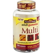 Nature Made Adult Gummies Multi 90 Chewables, 90 CT (Pack of 3)
