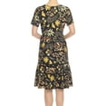 thumbnail image 3 of White Mark Floral High Waist Tiered Dress (Women's & Women's Plus), 3 of 5