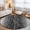 Black, variant on Art Ash Gray Washable Runner Rugs 2'x6', Vintage White Polka Dots Gray Ombre Farmhouse Country Washable Runner Rug Non-Slip Sturdy Edge Binding Carpet for Bedside Hallway Runner Kitchen Galley