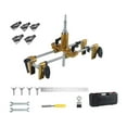 thumbnail image 1 of Kit de abridor de agujeros para cerradura de puerta, herramienta de plantilla para puertas de madera, muebles para puertas de Hotel con 5 cabezas, 1 of 9