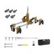 thumbnail image 1 of Kit de abridor de agujeros para cerradura de puerta, herramienta de plantilla para puertas de madera, muebles para puertas de Hotel con 5 cabezas, 1 of 9