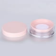 thumbnail image 4 of UKCOCO 2Pcs Makeup Powder Container Pink with Leak Proof Mesh Design, 4 of 5