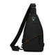 thumbnail image 4 of Mochila pequeña de moda para hombre, ideal para correr y practicar senderismo al aire libre. Negro, 4 of 9
