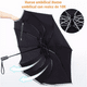 thumbnail image 5 of Paraguas Sombrilla De Automático Resistente Grande  Negro, 5 of 5