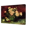 thumbnail image 2 of Van Gogh "Roses And Peonies" Gallery-Wrapped Canvas Art, 2 of 2