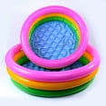thumbnail image 2 of Kids Inflatable Pool Creative Round Inflatable Play Center Family Swimming Pool, 2 of 7