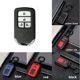 thumbnail image 3 of Funda para llave de coche de fibra de carbono con gel de sílice y ABS a la moda para Honda 2016 2017 CRV Pilot Accord Civic Fit Freed, 3 of 5