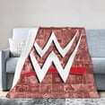 thumbnail image 6 of W-W-E Blanket, Super Soft Throw Blanket For Wrestling Fans, Cozy Flannel Blankets, Warm Blankets For Couch Sofa Bed, 60"X50", 6 of 8