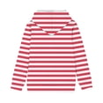 thumbnail image 6 of Lmnyox Kid's Hoodies Casual Warm Striped Long Sleeve Pullover Loose Sweatshirts with Pockets 3-14 Years, 6 of 8