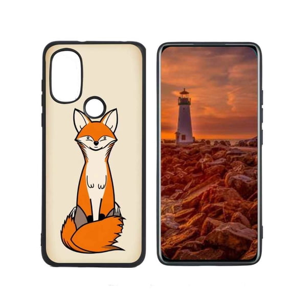 Compatible with Moto G Power 2022 Phone Case, fox-animal2 Case Silicone Protective for Teen Girl Boy Case for Moto G Power 2022