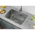 thumbnail image 3 of Undermount 20 in. Radius Corner 16 Ga. Stainless Steel Bar & Prep Sink, 3 of 3