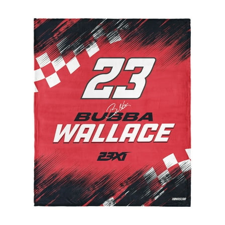 The Northwest Group  Bubba Wallace Silk Touch Throw Blanket