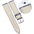 thumbnail image 3 of Genuine Leather Replacement Watch Band Multicolor Waterproof for Men Women, G-Black (16mm), 3 of 5