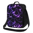 thumbnail image 1 of Xecao Galaxy Lightning for Insulated Lunch Bag for Work School Travel with Adjustable Strap and Zipper Closure Lightweight Thermal Bento Tote, 1 of 7