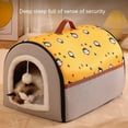 thumbnail image 2 of Casa para gatos Winters, cabina para gatos tipo nido impermeable, refugio para cachorros con materiales de buena calidad al aire libre, casa para gatos para uso en múltiples escenarios Winte, 2 of 5