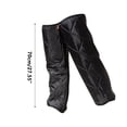 thumbnail image 3 of Dvkptbk Thermal Knee Pads Winter Outdoor Riding Motorcycle Wind Shield and Cold Protection Leg Guard with Cotton Warm Knee Guard Hook Type Knee Pads, 3 of 9