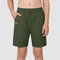 thumbnail image 2 of Ketyyh-chn99 Classic Shorts for Boys Tween Boys Clothes Summer Simple Print Shorts Teen Trendy Outfits Size for 7-8 Years,AG, 2 of 4