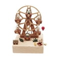 thumbnail image 2 of Wind up Mechanism Rotating Music Box Carousel Music Box Decoration Collectibles Children's Toys Ornament Windmill Music Box, 2 of 7