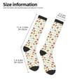 thumbnail image 5 of Haiem Floral Strawberr Socks, Funny Novelty Crazy Design Cotton Socks Sports Socks Knee High Socks For Men, Women,1Pairs - Gift For Working Friends, 5 of 9