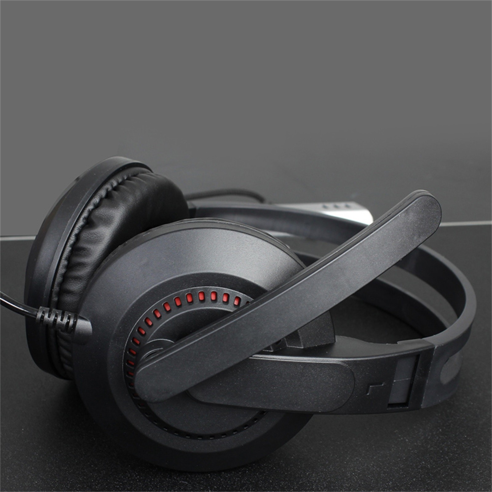 Misde Wired Headset Computer Game With Microphone 3.5mm Jack Memory ...