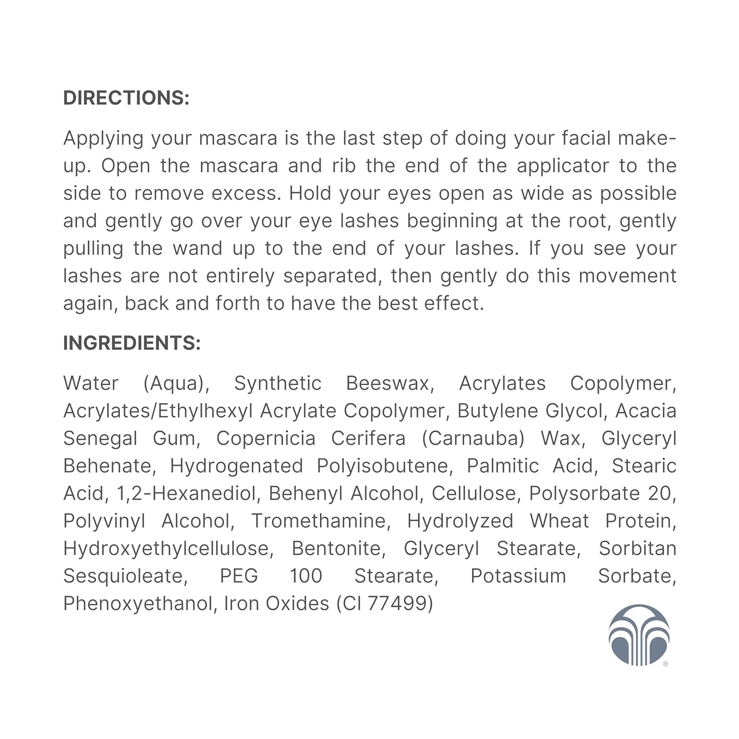 Nu Skin LightShine Curl & Lash Mascara Black â Nourishing Black Mascara for Visibly Curled Eyelashes