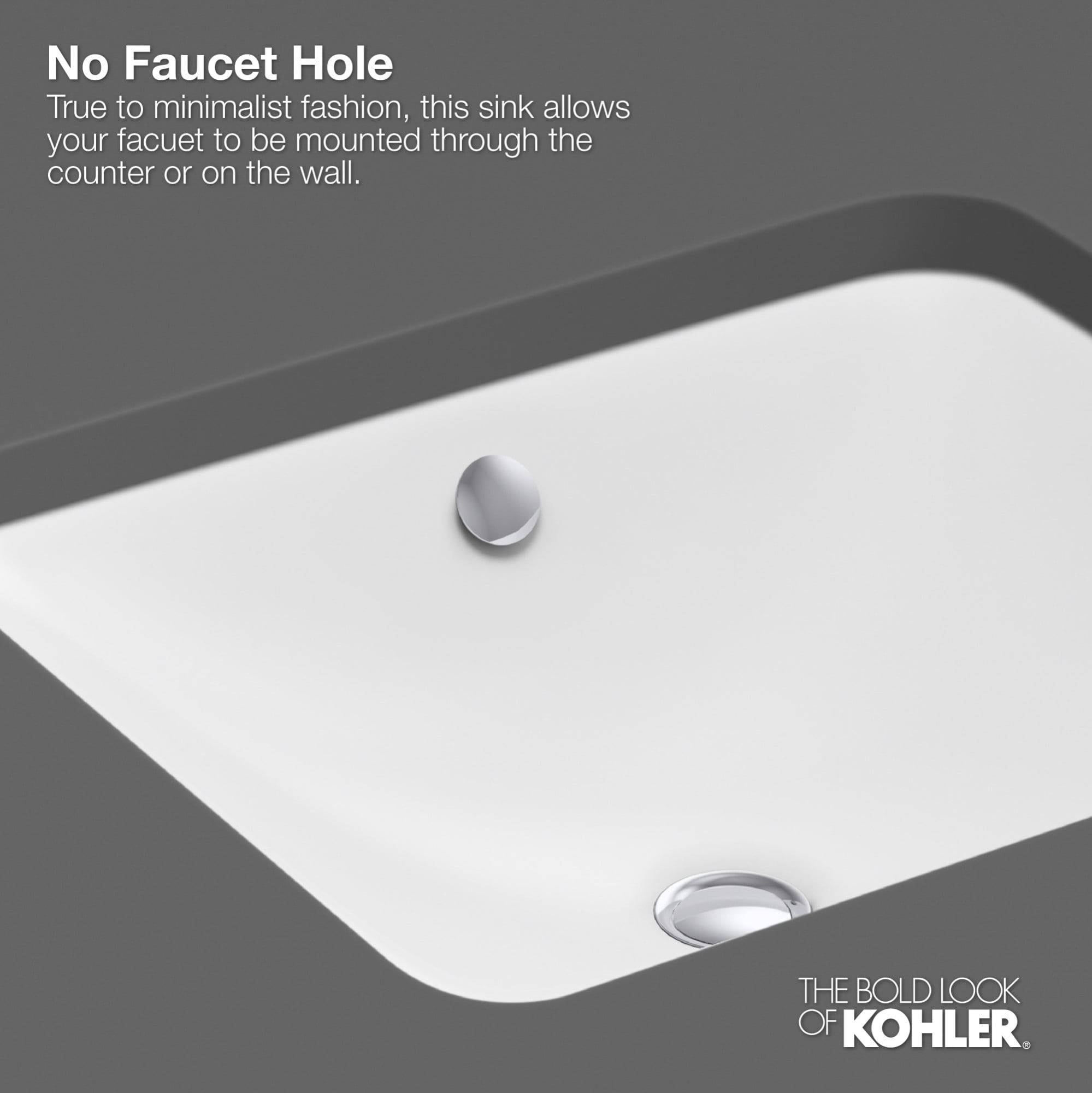 Buy Kohler Ledges K2838 0 Undermount Bathroom Sink Online at Lowest