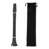 Yucurem Mini Pocket Bb B Flat Clarinet Woodwind Instrument For Beginners Practice Woodwind Instrument Essential (A)