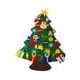 thumbnail image 3 of Toystoory Árbol de Navidad de fieltro, adornos de Navidad desmontables para colgar en la pared DIY para niños pequeños, decoraciones para el hogar, Kits de decoración para fiestas No.01 Toystoory HA000422-01B, 3 of 6