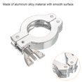 thumbnail image 4 of Uxcell KF25 Vacuum Clamp, 3 Pack Aluminium Alloy Durable Double Pin Hose Clamp with Wing Nut, Silver, 4 of 5
