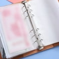 thumbnail image 4 of A6 Leather Notebook Binder Refillable Loose-Leaf Notes Diary Cover Vintage Planner Personal Organizer for Stationery Portfolio 1Pcs, 4 of 6