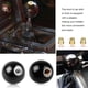 thumbnail image 5 of Kenally Perilla de palanca de cambios negra de 8 bolas/perilla de palanca de cambios corta para coche Universal acrílico NEGRO 8 bolas para Type4 NO4 Kenally VI001249-03B, 5 of 6