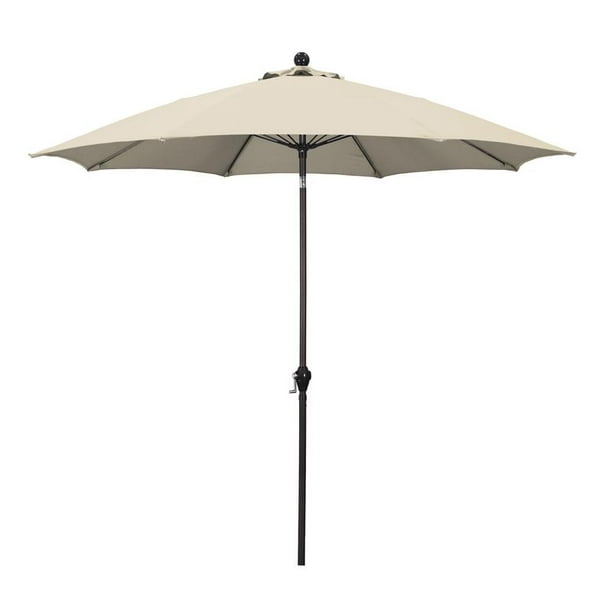 Uitsluiting meteoor Eigendom Sunline 9' Patio Market Umbrella in Polyester with Bronze Aluminum Pole  Fiberglass Ribs 3-Way Tilt Crank Lift - Walmart.com