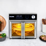 Kalorik MAXX 26 Quart Digital Air Fryer Oven Grill, Turbo MAXX Technology, Smokeless Sear, in Stainless Steel (AFO 47631 SS2)