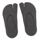 thumbnail image 4 of Calcetines invisibles para mujer, para fiesta en casa, sandalias de dos dedos, chanclas Gris oscuro, 4 of 9
