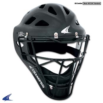 Performance Catcher's Hockey Style Headgear- Youth 6 1 2-7, Black by Champro