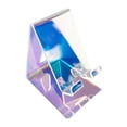 thumbnail image 3 of Bunblic Colorful Acrylic Phone Stand Holder Phone Stand Stable Portable Accessory Phone Mount for Bedside Table Desktop Kitchen Books, 3 of 8