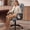 Gray, variant on COOLHUT Office Chair, Big and Tall Office Chair 400LBS, Wide Seat Ergonomic Computer Desk Chair, High Back Executive PU Leather Chair, Black