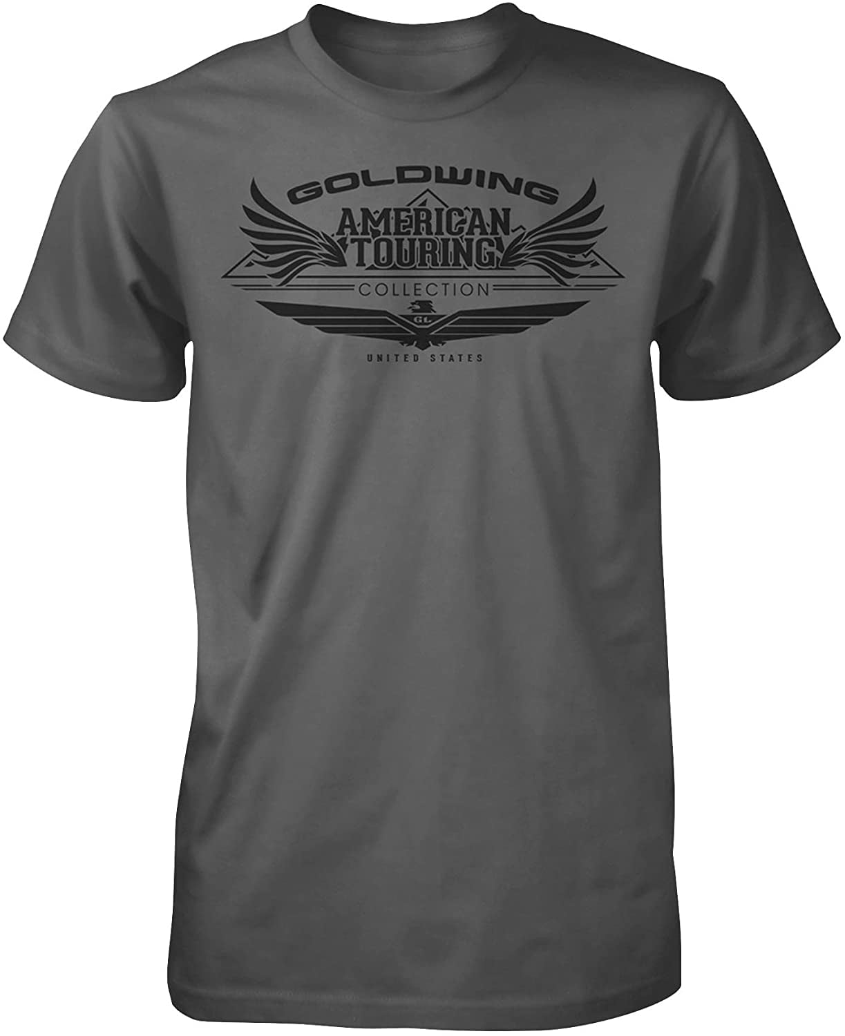 Goldwing Honda Ride 1st Class classic motorcycle t-shirts Earth Colour