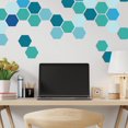 thumbnail image 1 of Truu Design Self-Adhesive Decorative Hexagon Wall Decals, 1 of 3