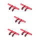 thumbnail image 1 of Yuarrent Extensor de manillar de bicicleta, soporte de extensión de mango delantero, accesorio de marco de estante, accesorios deportivos para ciclismo Doppelklemme Rot 5piezas Yuarrent CBP221675, 1 of 6