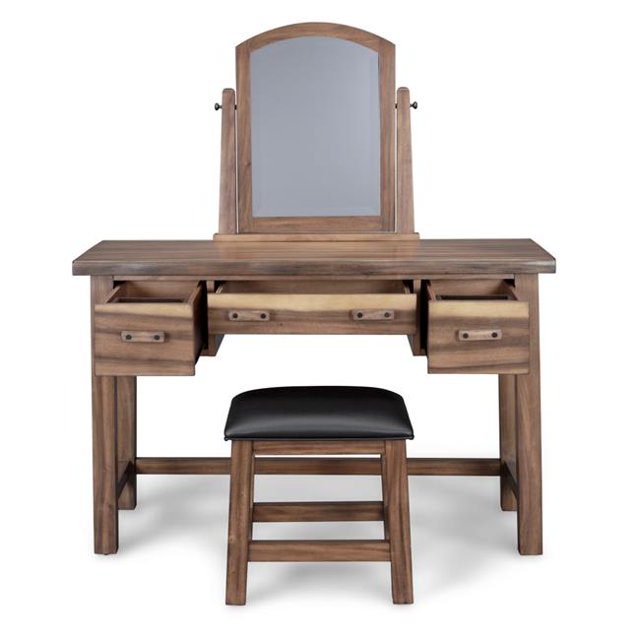 Homestyles 5185-72 Ensemble de Vanité de Retraite de Forêt & 44; Brun - 55 x 48 x 19 Po.