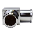 thumbnail image 3 of A-Team Performance Intake Manifold Fitting 90° 1/2" NPT TO 3/4" Hose, Chrome, 3 of 9