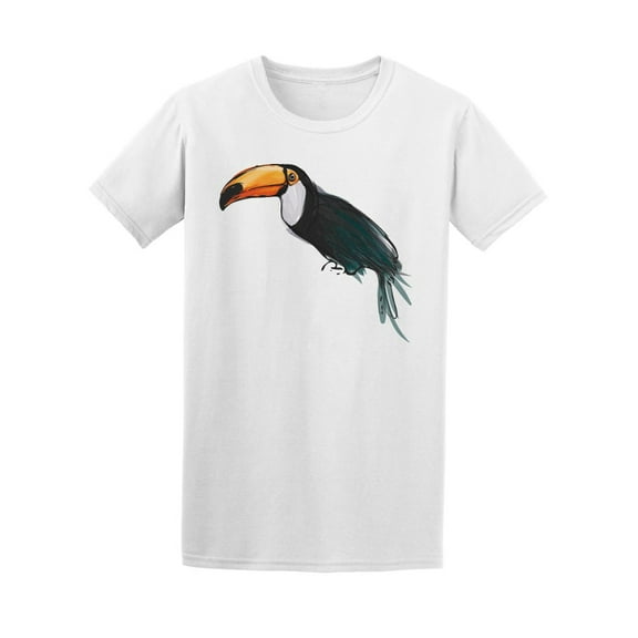 Colorful Toucan T-Shirt Men -Image by Shutterstock, Male Medium