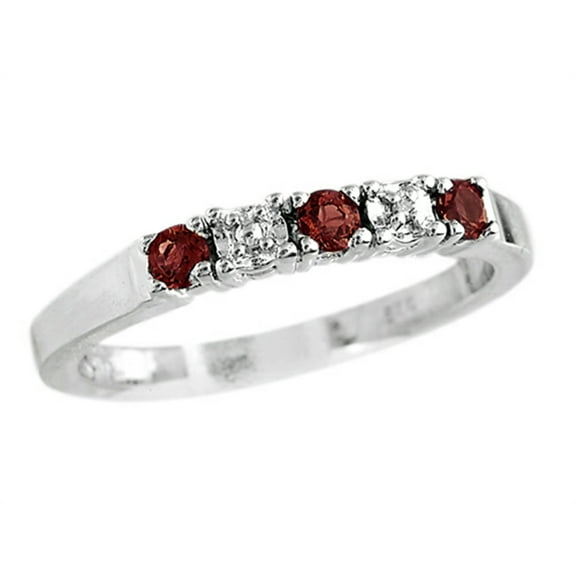 FJC Finejewelers 2.5mm Garnet Band / Ring